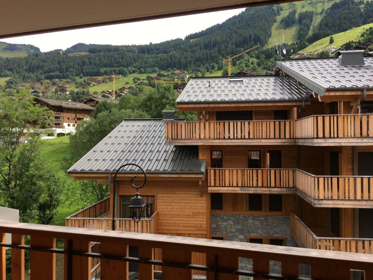 Les 4 Elements Aparthotel Châtel Exteriör bild